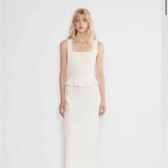 Aritzia wilfred rhodora bustier top - Picture 2 of 4